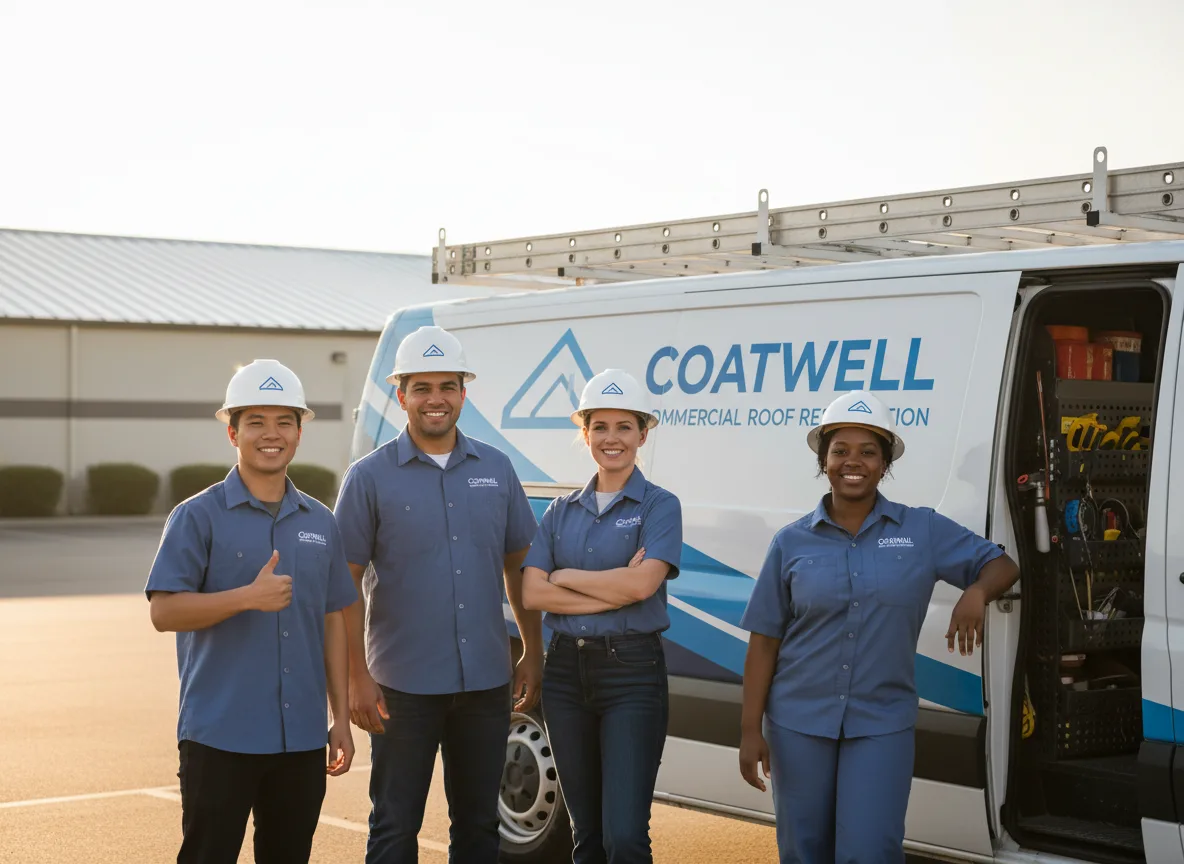 Commercial roof coating company in Arundel, ME